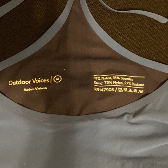 Outdoor Voices Size M Blue Exercise Dress - Picture 5 of 5